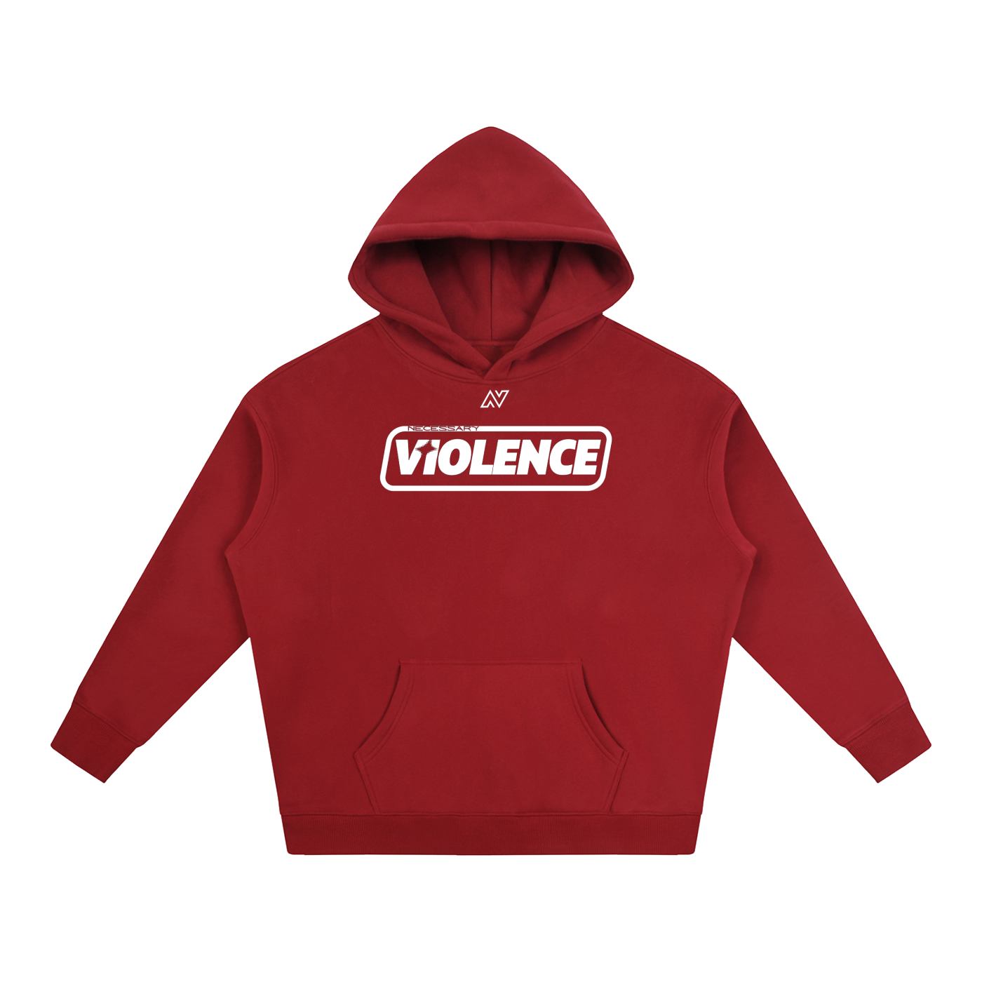 NV Unisex Oversize Fleeced Hoodie
