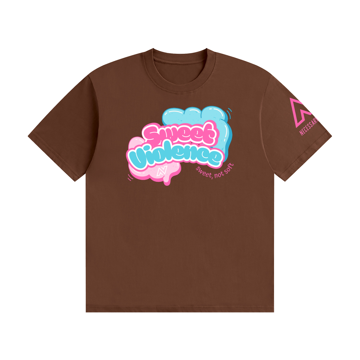 Unisex Sweet Violence Seamless Cotton T-Shirt