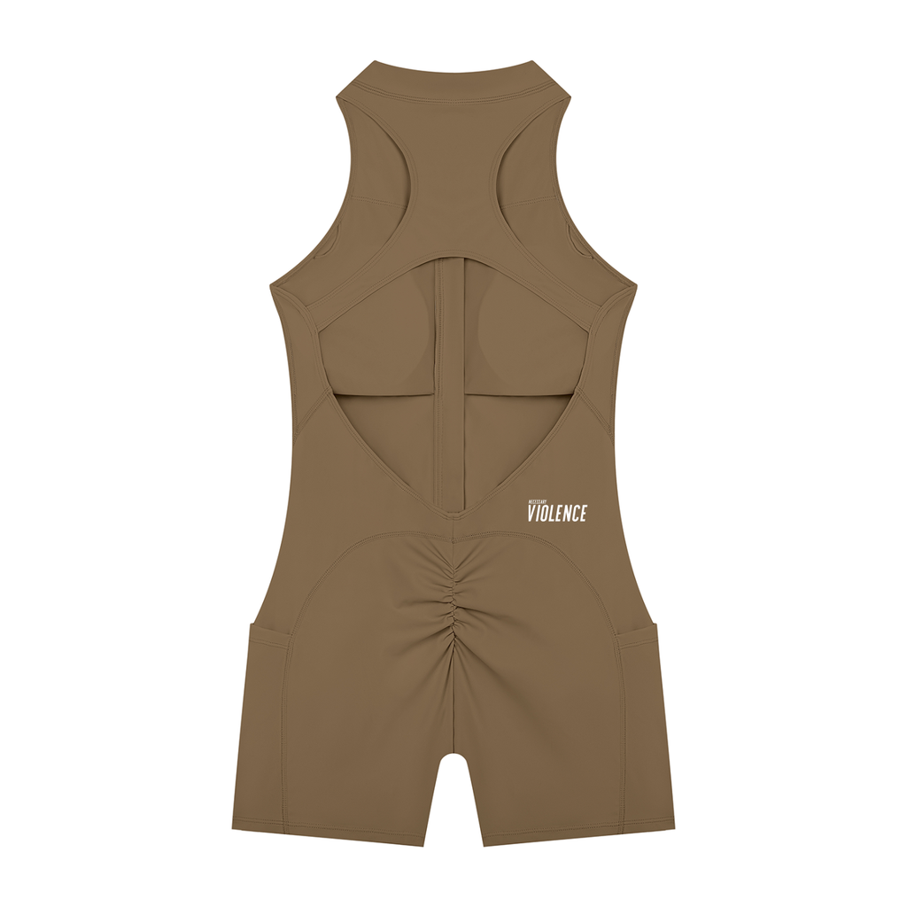 Women’s Quarter-Zip Yoga Romper