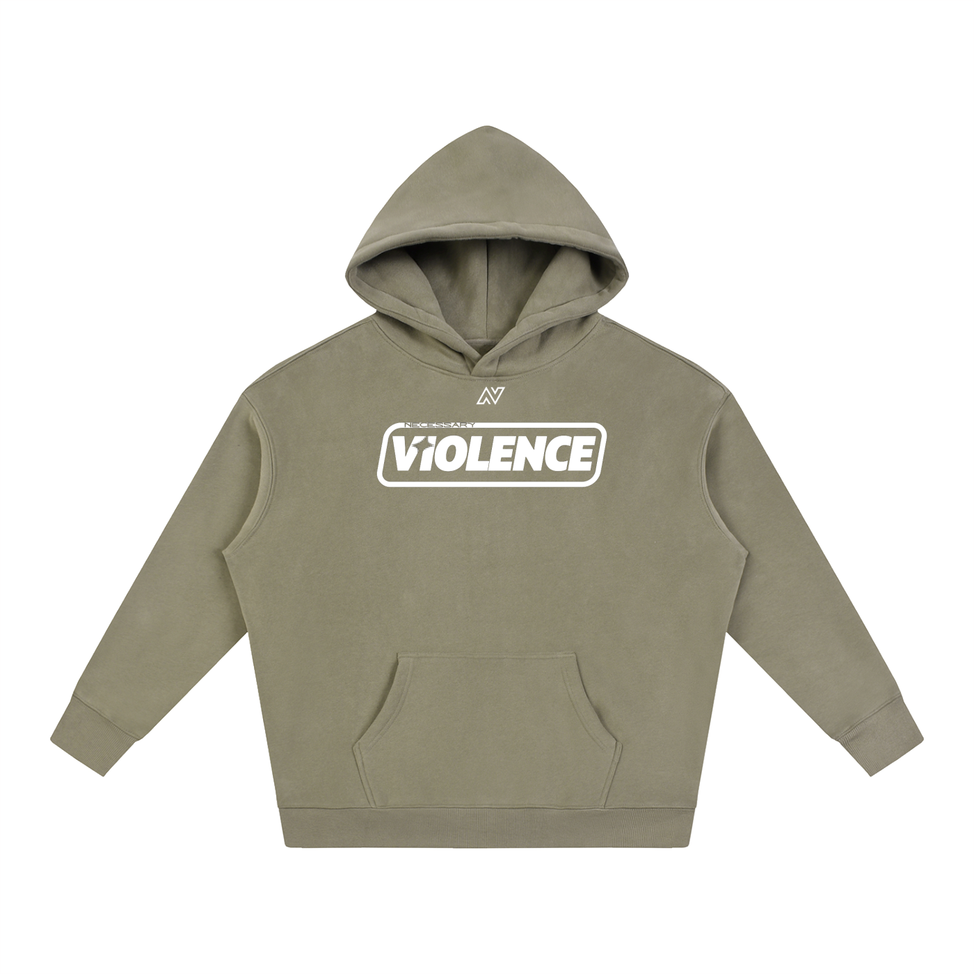 NV Unisex Oversize Fleeced Hoodie