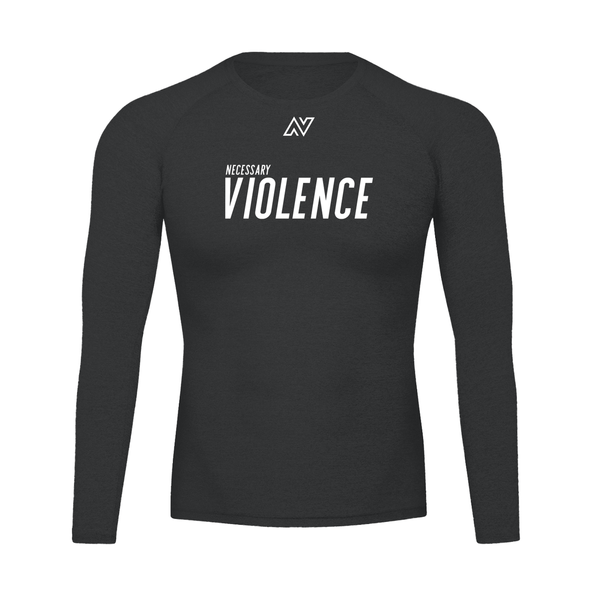 NV Long Sleeve Rashie - Violence Sometimes Is The Answer