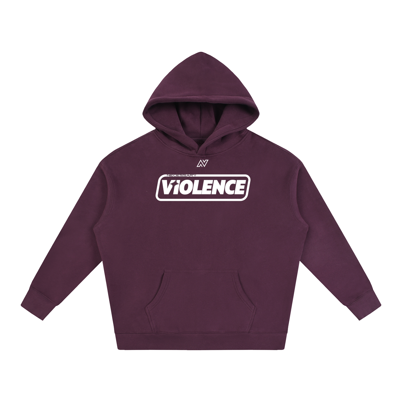 NV Unisex Oversize Fleeced Hoodie