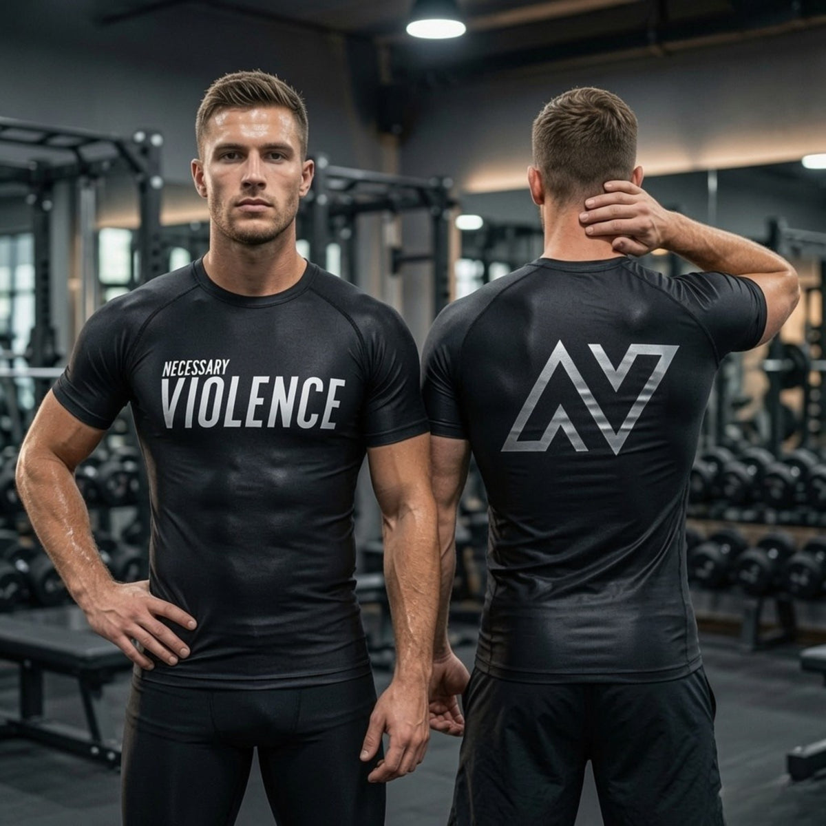 NV Short Sleeve Rashie - NV Logo