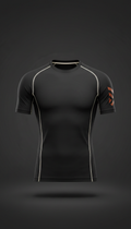 Compression Shirt With Sculpted Panels