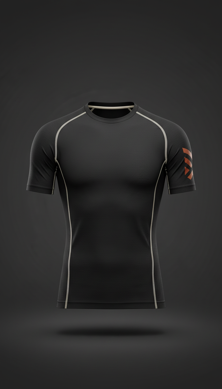 Compression Shirt With Sculpted Panels
