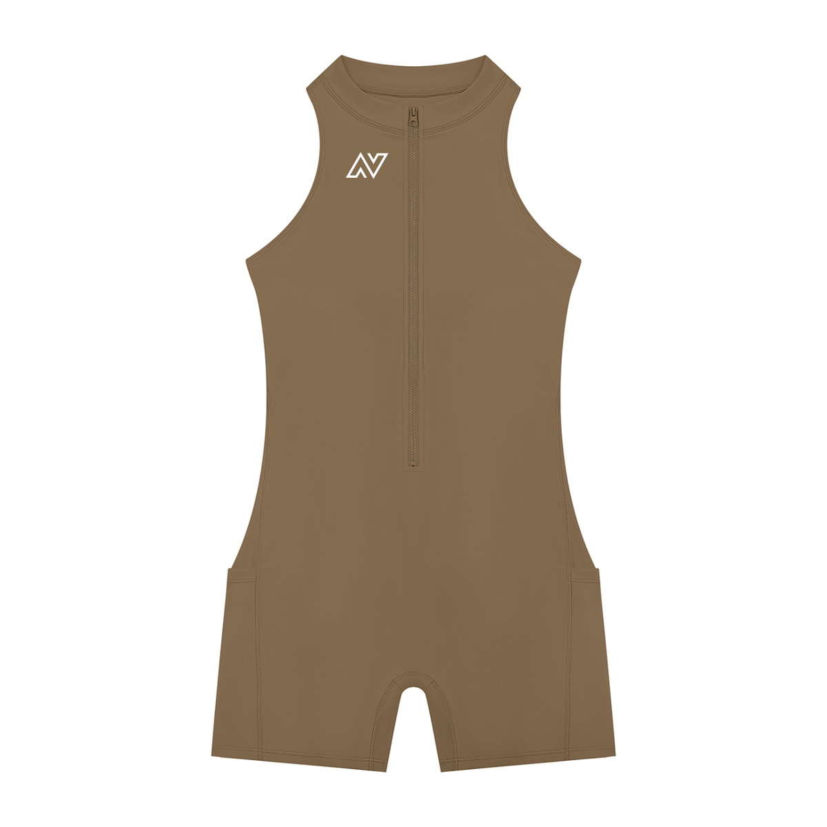 Women’s Quarter-Zip Yoga Romper