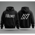 Extreme Violence Oversize Fleeced Hoodie