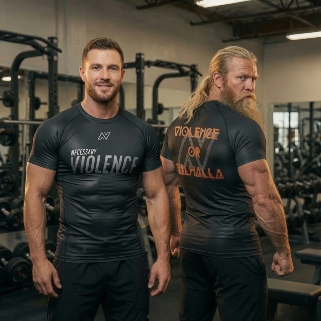 NV Short Sleeve Rashie - Violence or Valhalla