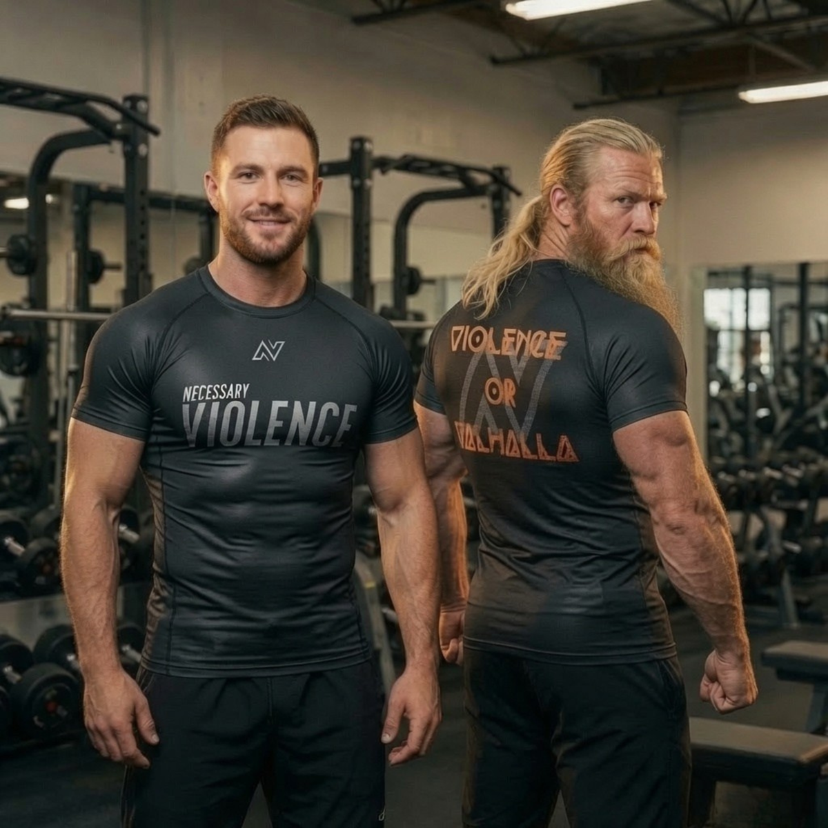 NV Short Sleeve Rashie - Violence or Valhalla