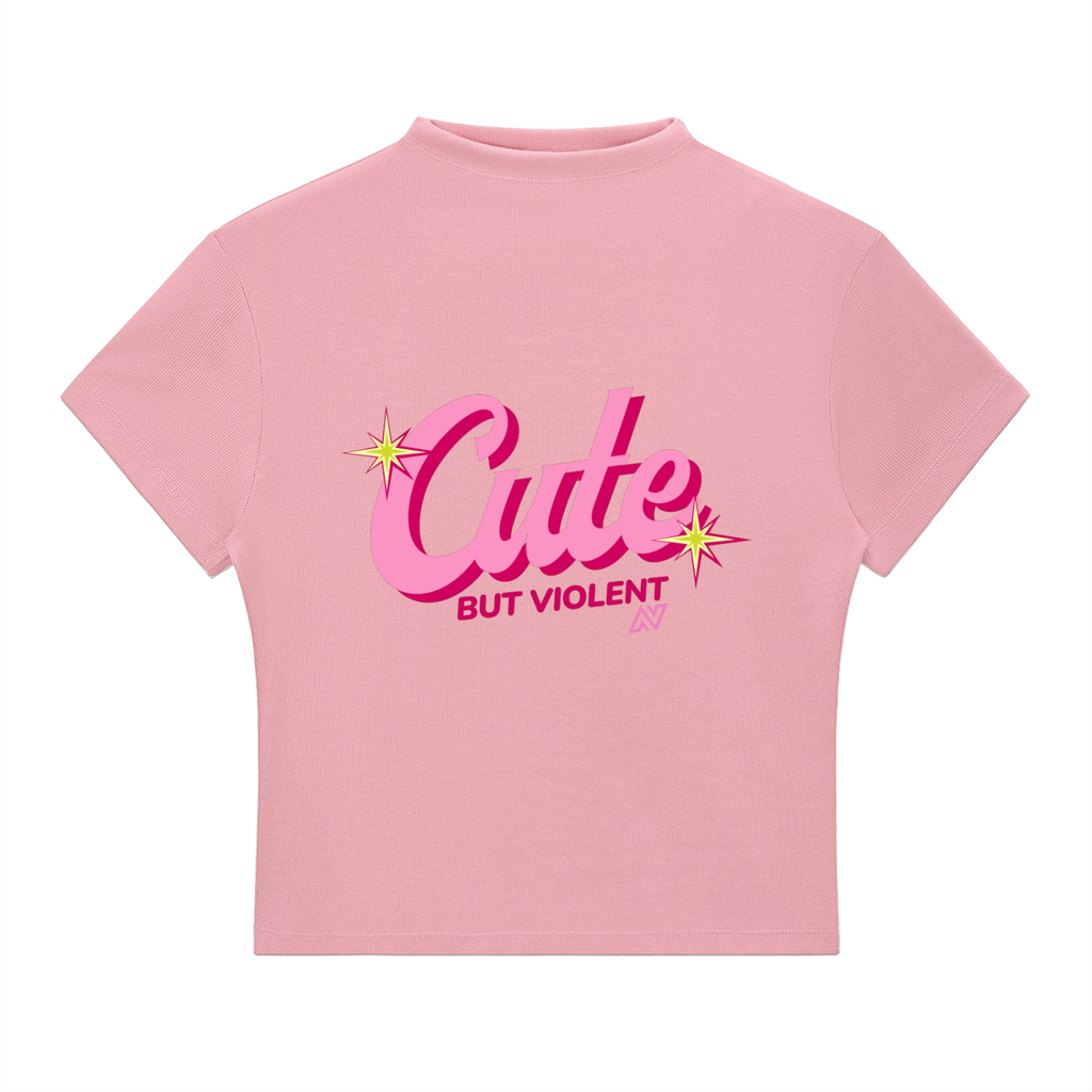 Cute But Violent Essential Slim Fit T-Shirt
