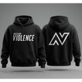 Extreme Violence Oversize Fleeced Hoodie