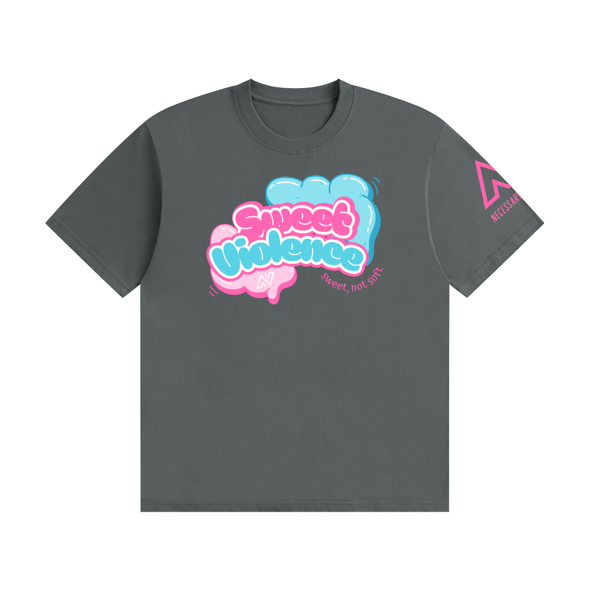 Unisex Sweet Violence Seamless Cotton T-Shirt