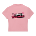 Daddy's Violent Girl Essential Slim Fit T-Shirt