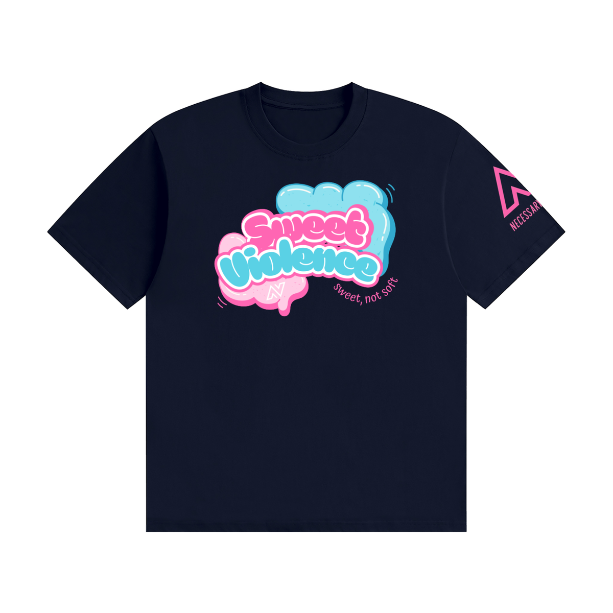Unisex Sweet Violence Seamless Cotton T-Shirt
