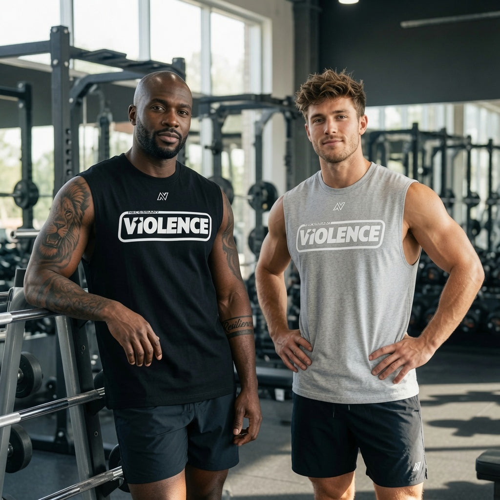 NV Raw Edge Cotton Tank Top