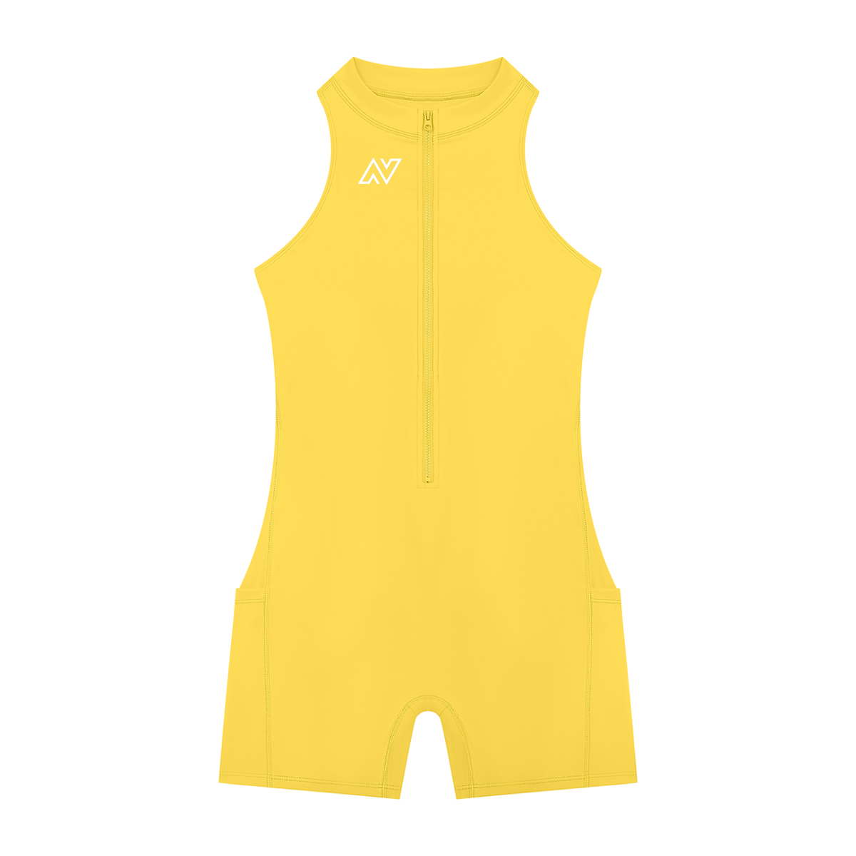 Women’s Quarter-Zip Yoga Romper