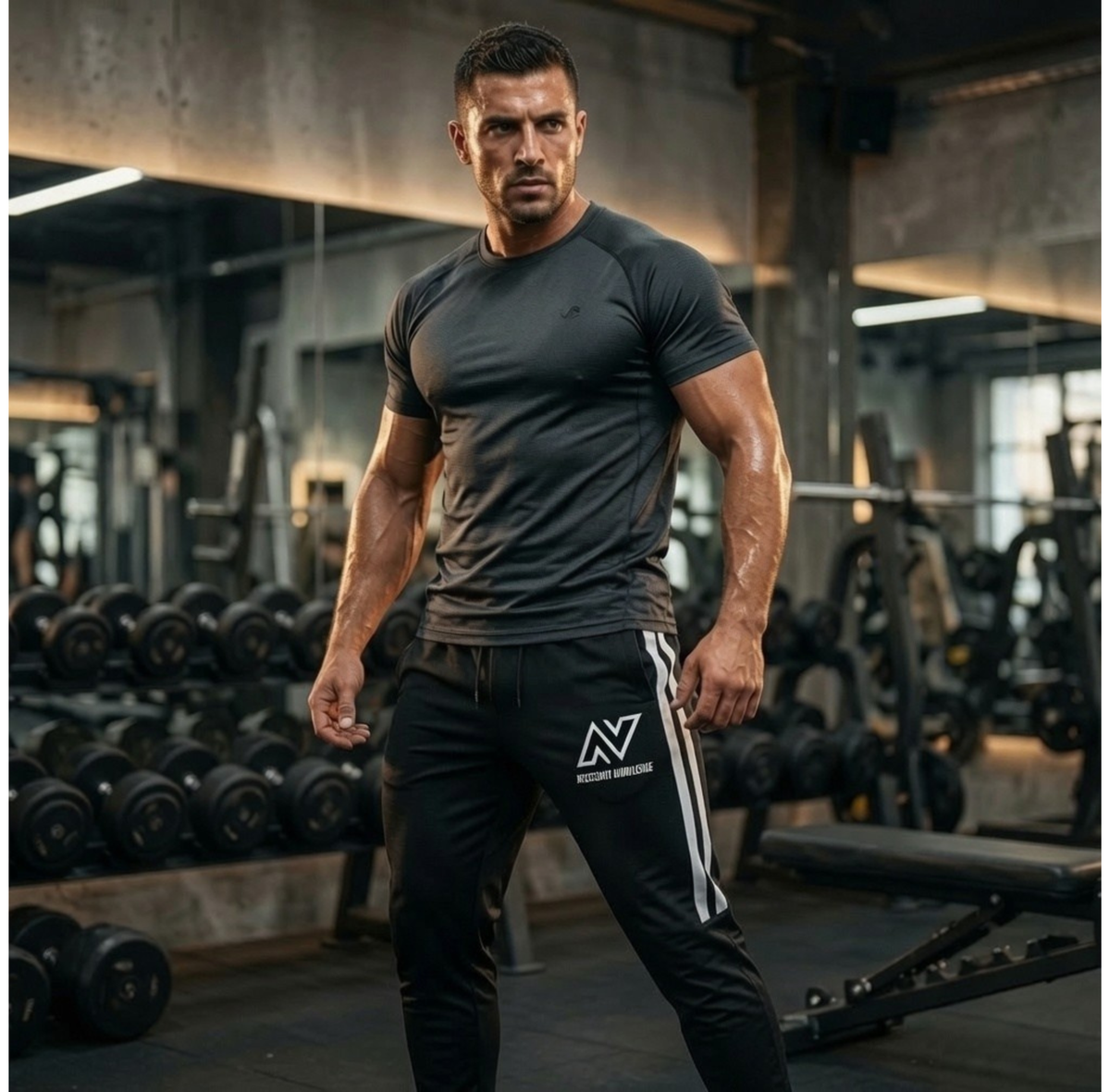 NV Striker Pants - White Stripe