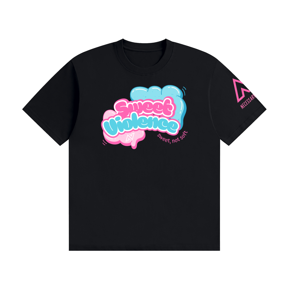 Unisex Sweet Violence Seamless Cotton T-Shirt