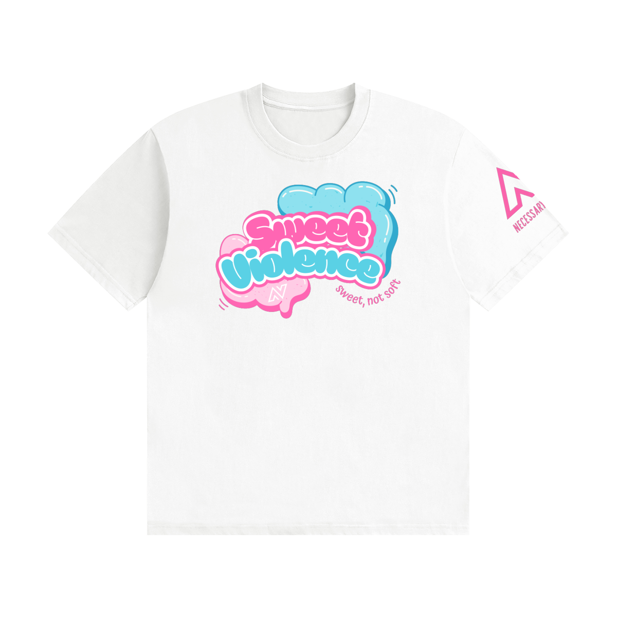 Unisex Sweet Violence Seamless Cotton T-Shirt